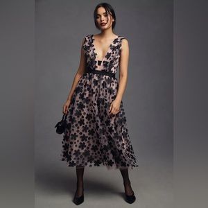 New, Anthropologie 3-D Floral Dress!!
